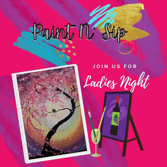 Ladies Night: Friday December 10th at 7pm Paint Party